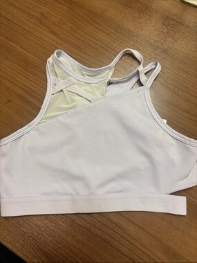 Nike Light Lavender Sports Crop Top